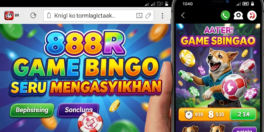 Tampilan gameplay Bingo yang menarik di 888R