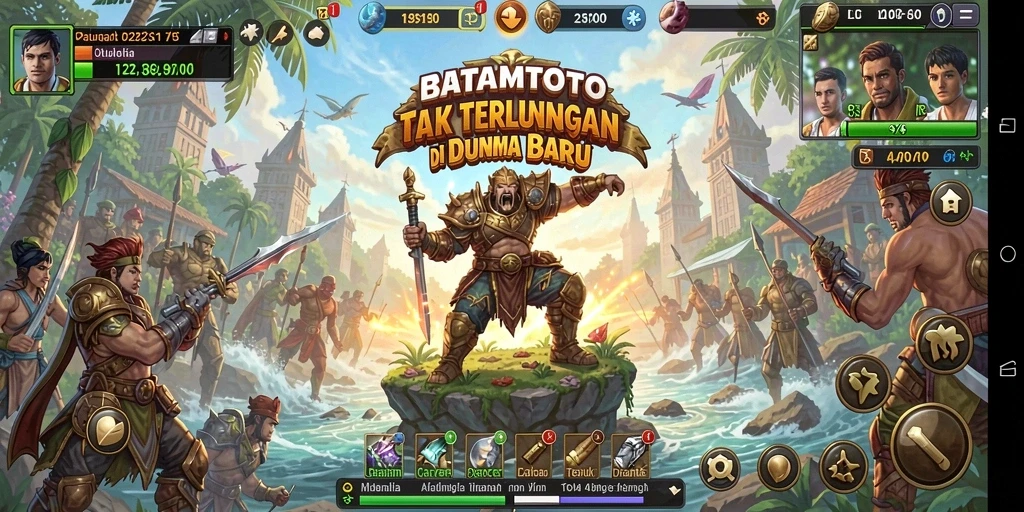 Tangkapan layar gameplay <strong>BATAMTOTO</strong> yang menunjukkan aksi petualangan seru.
