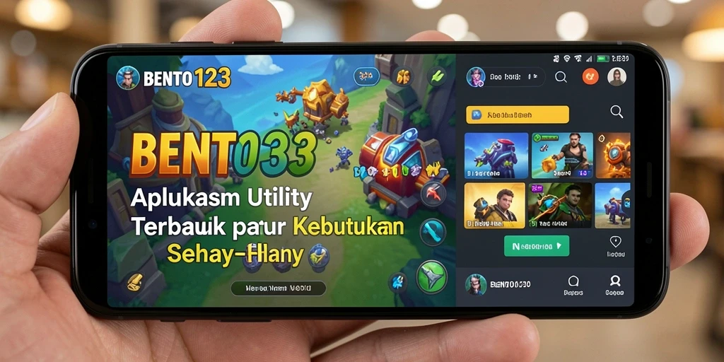 Tampilan antarmuka BENTO123 yang bersih dan mudah digunakan.
